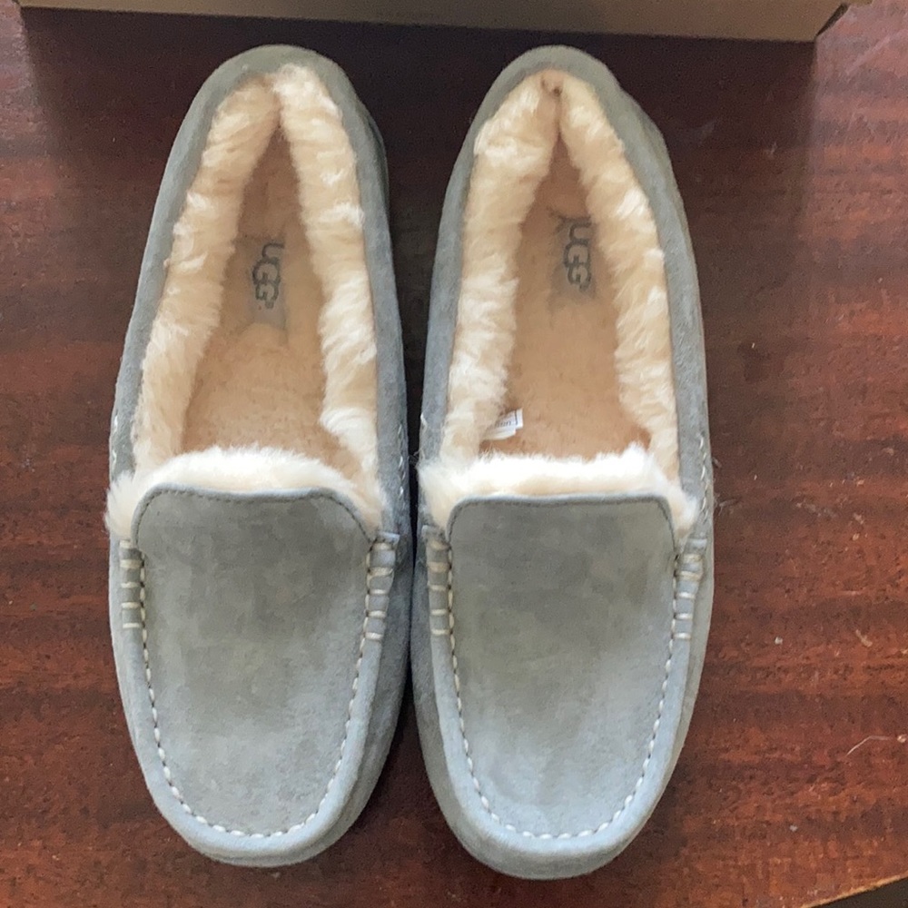 UGG grey Ansley slippers